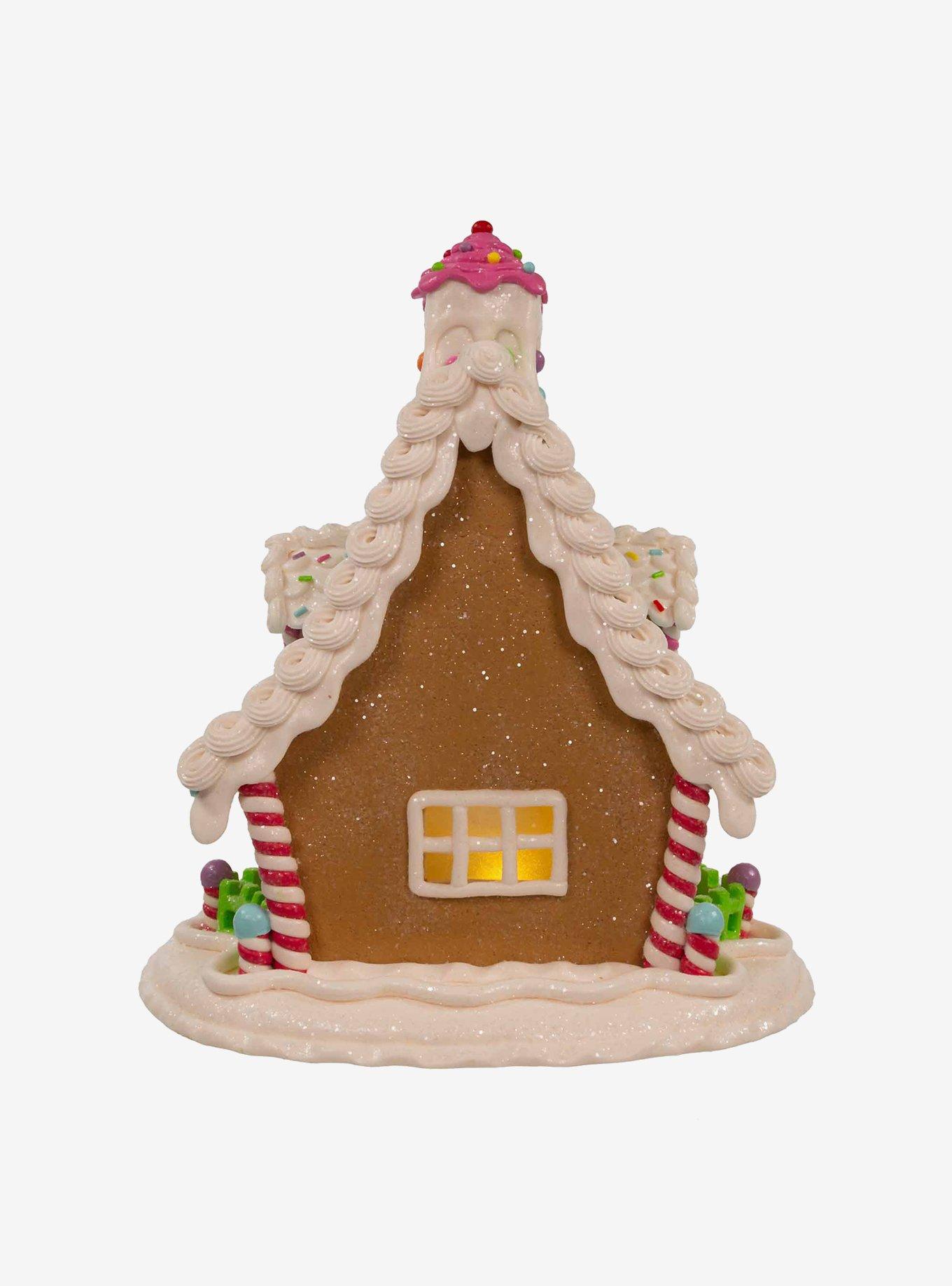 Candyland Gingerbread House Lit Figure, , alternate
