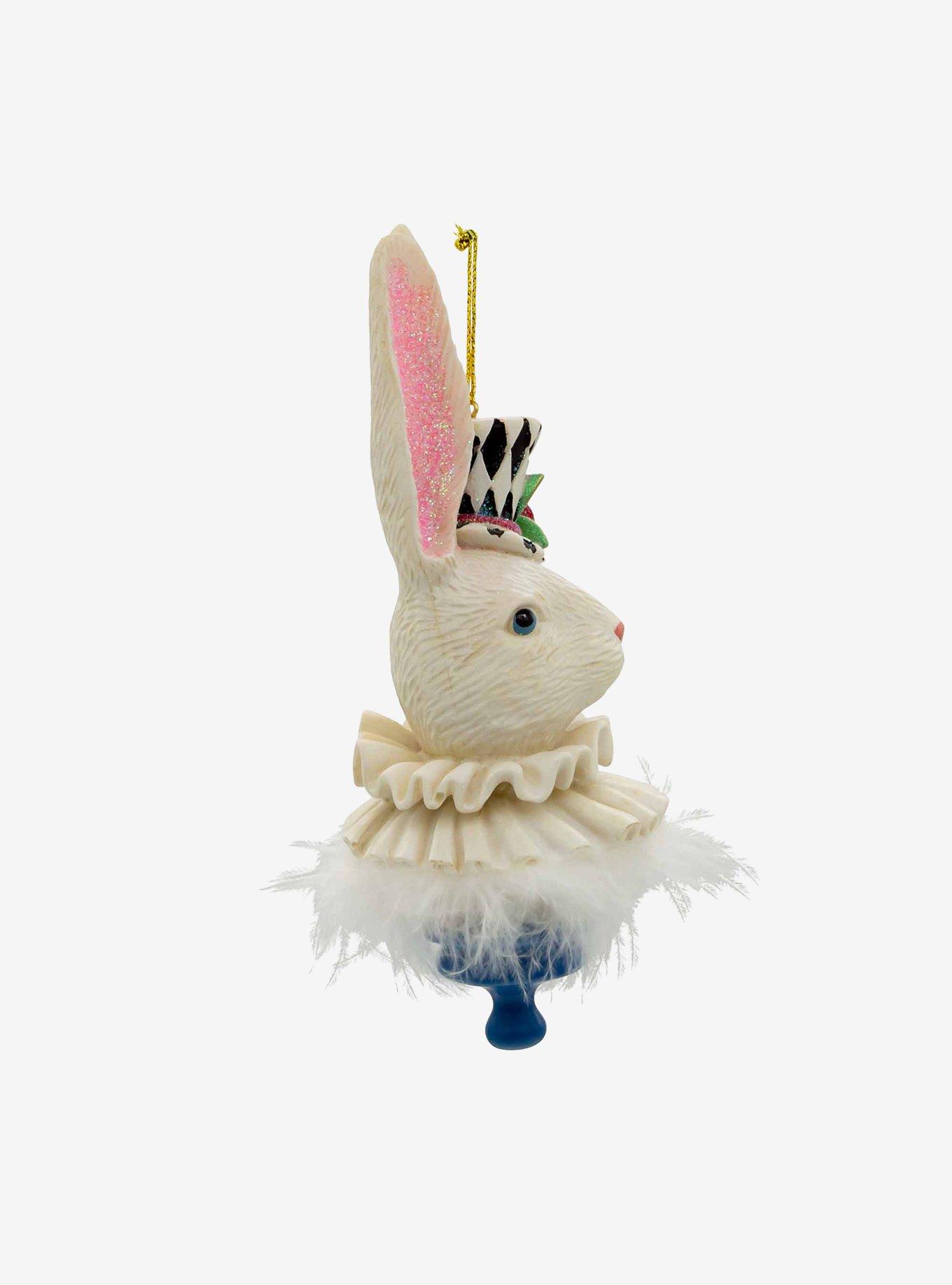 Disney Alice in Wonderland Rabbit Resin Ornament, , hi-res