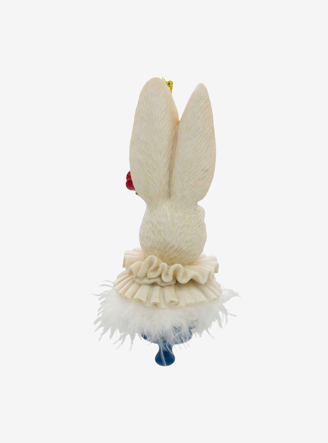 Disney Alice in Wonderland Rabbit Resin Ornament