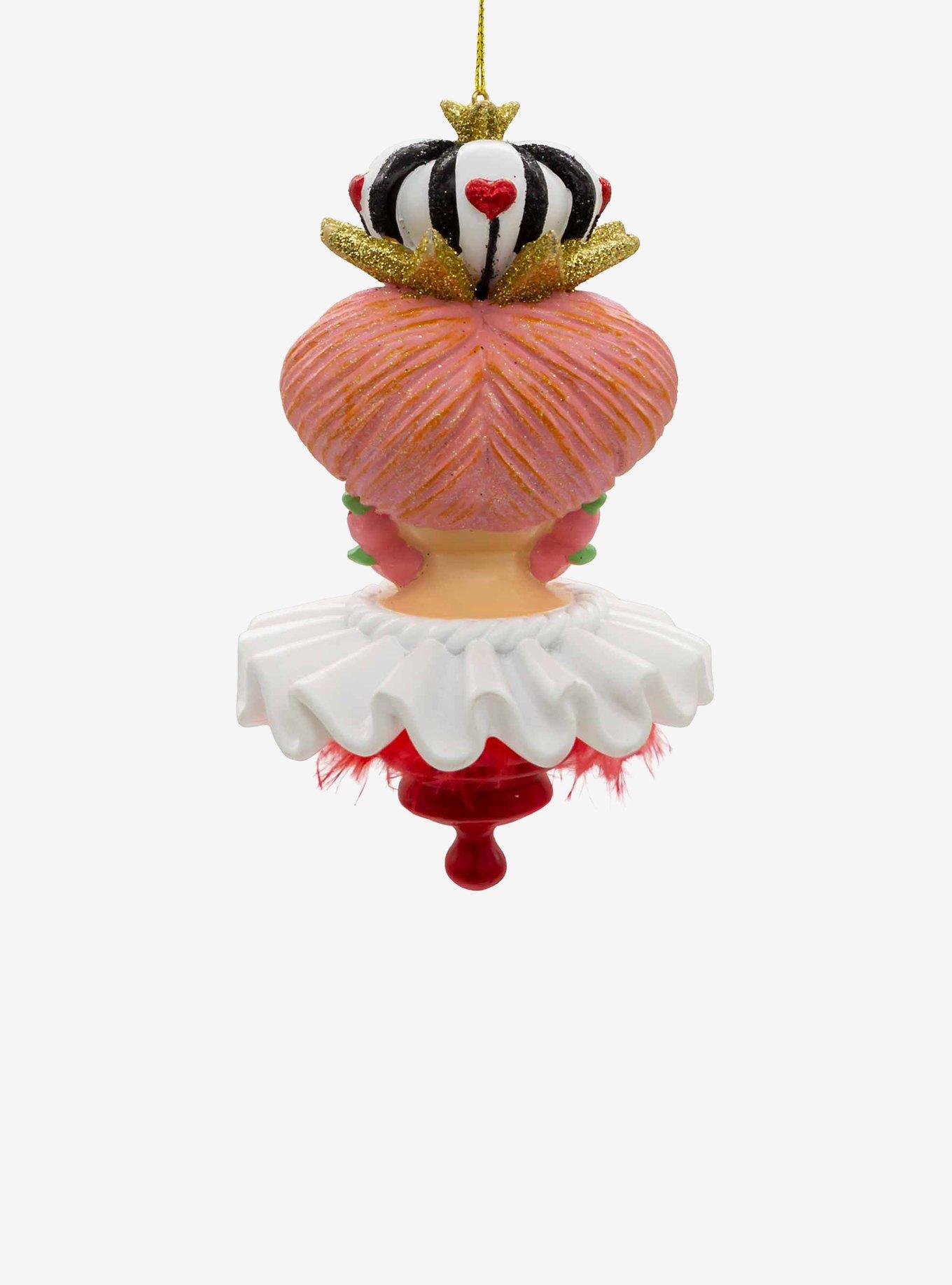 Disney Alice in Wonderland Queen of Hearts Ornament, , alternate
