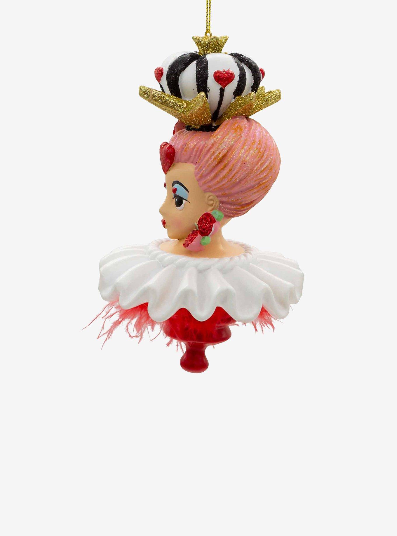 Disney Alice in Wonderland Queen of Hearts Ornament, , alternate