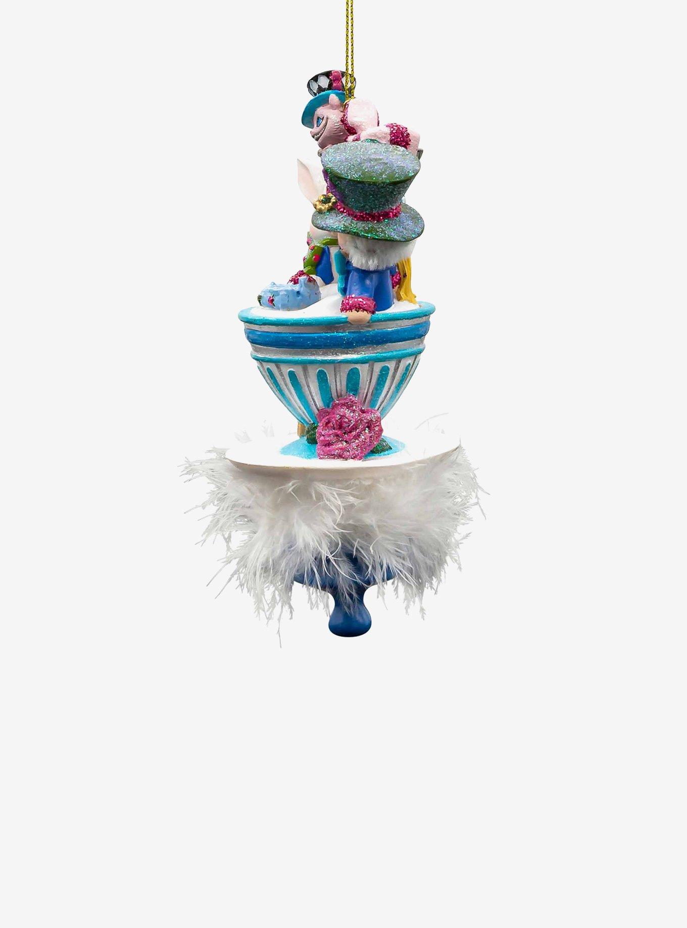 Disney Alice in Wonderland Alice Teaparty Ornament, , alternate