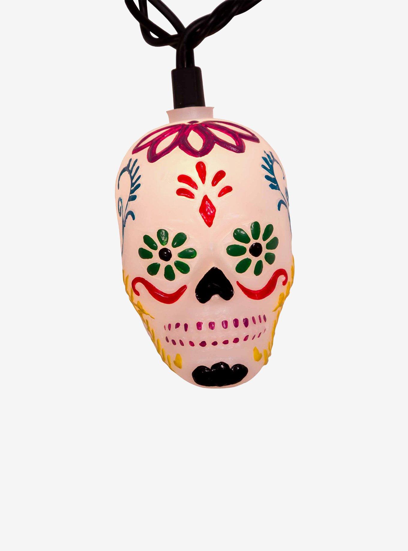 Day of The Dead Skull Light Set, , alternate