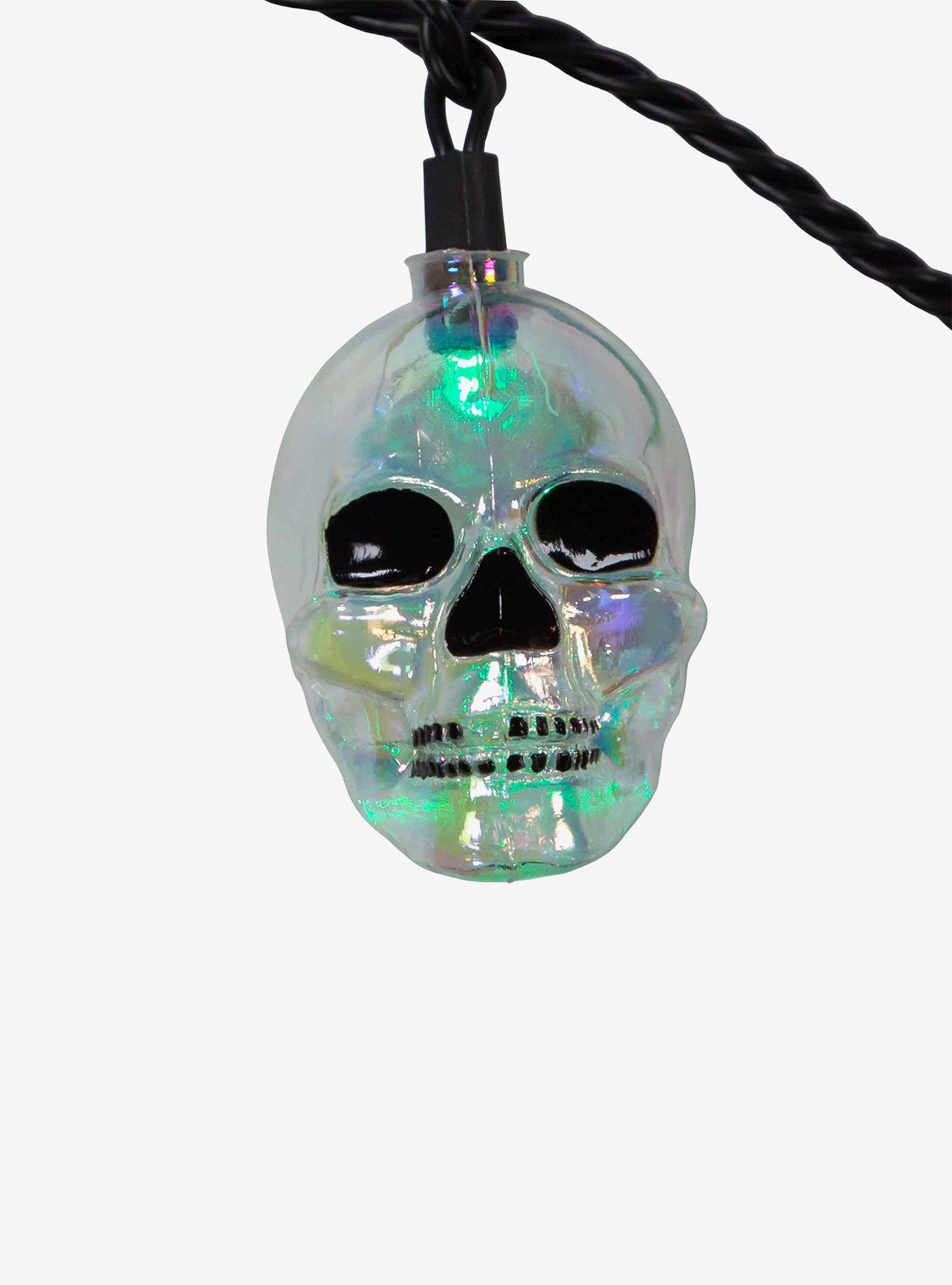Glitter Skull RGB LED Light Set