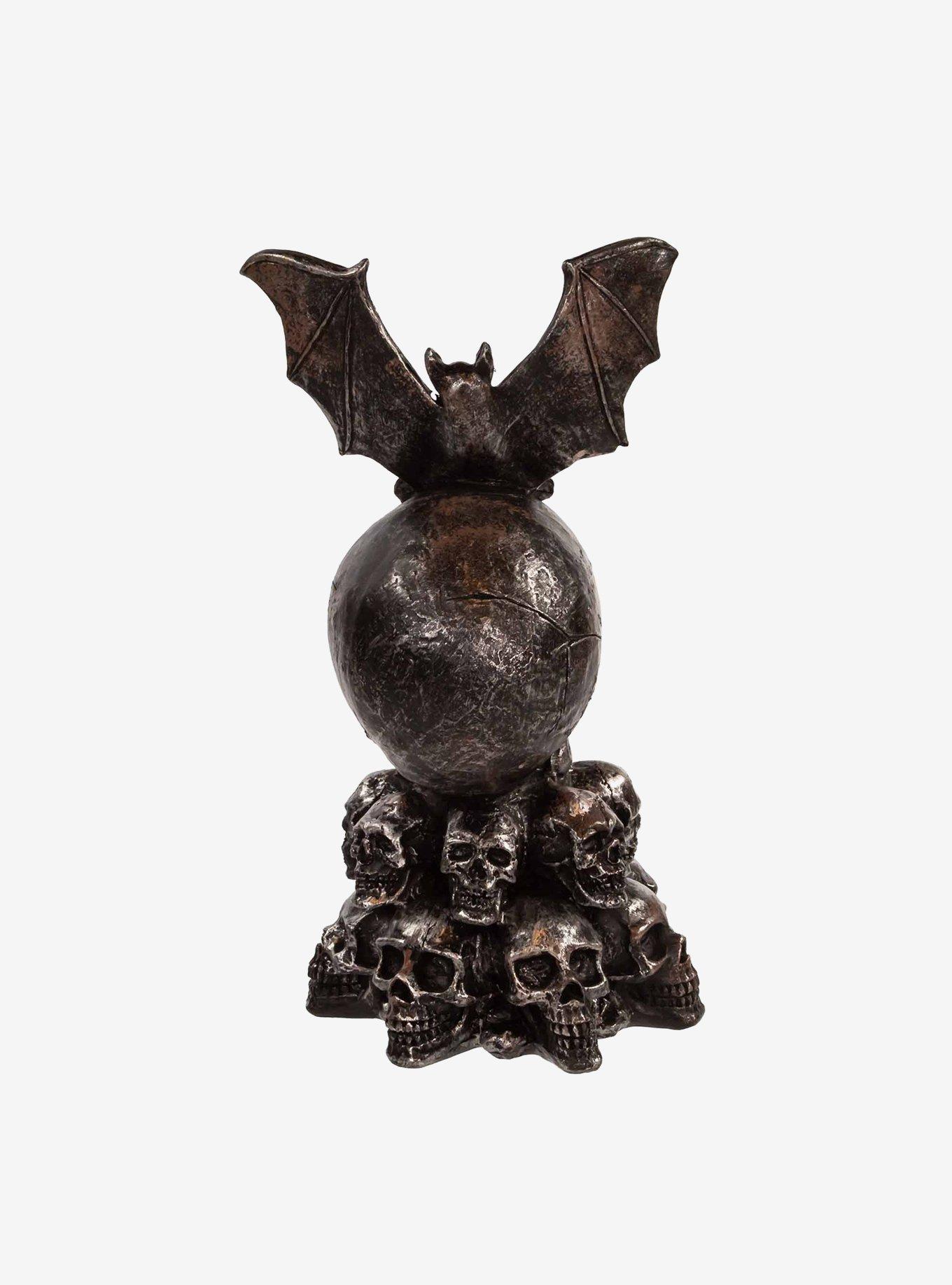 Bat On Skull Figure, , alternate