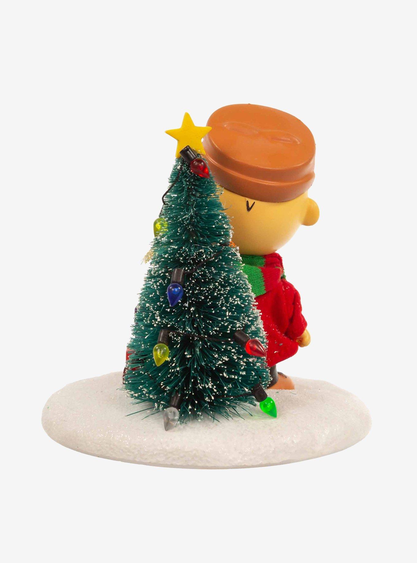 Peanuts Charlie Brown with Tree Fabric Mache Figure, , alternate