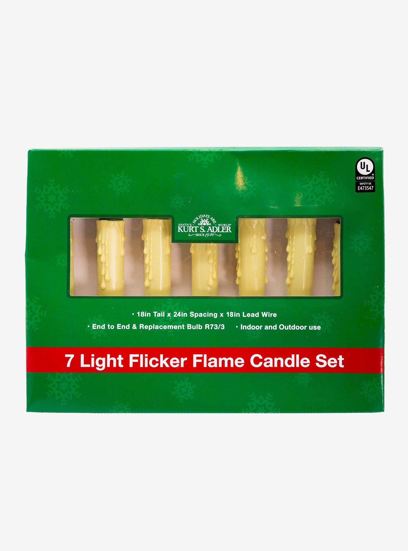 Flicker Flame Candle Light Set, , alternate