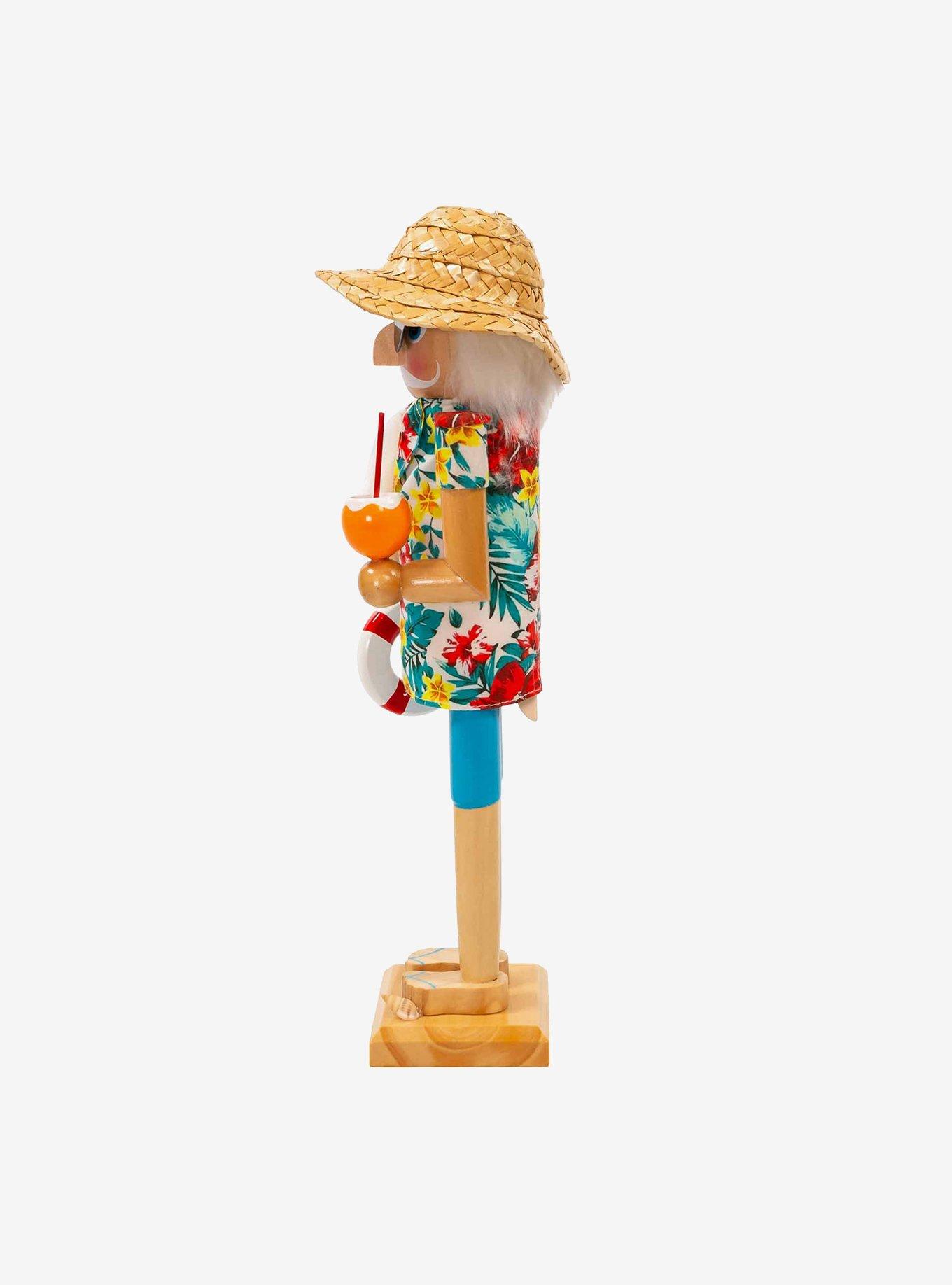 Beach Santa Nutcracker, , alternate - view 4