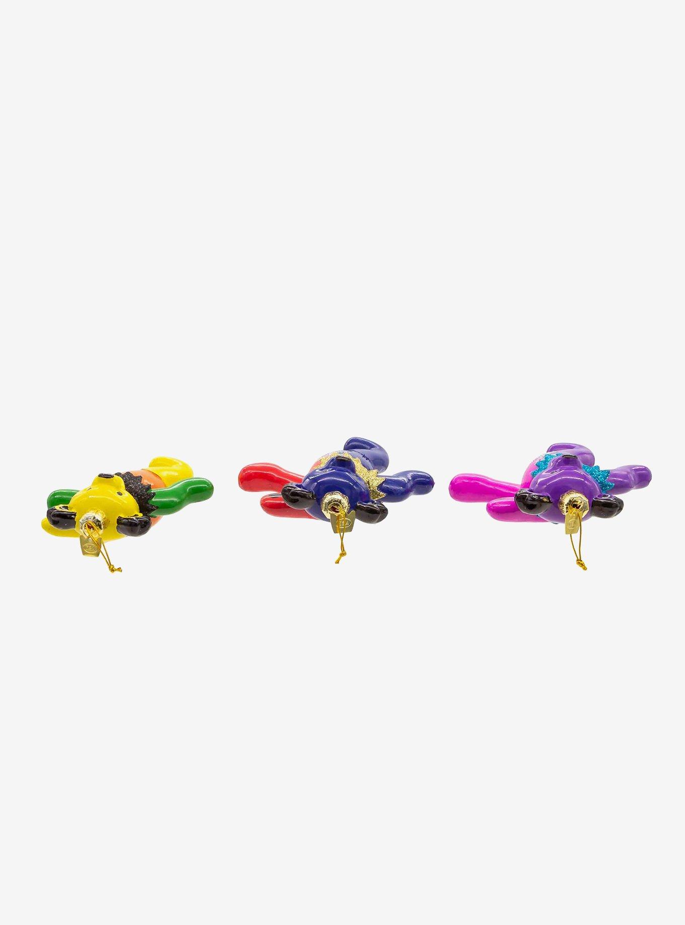 Grateful Dead Noble Gems Glass Bear Ornament Set, , alternate