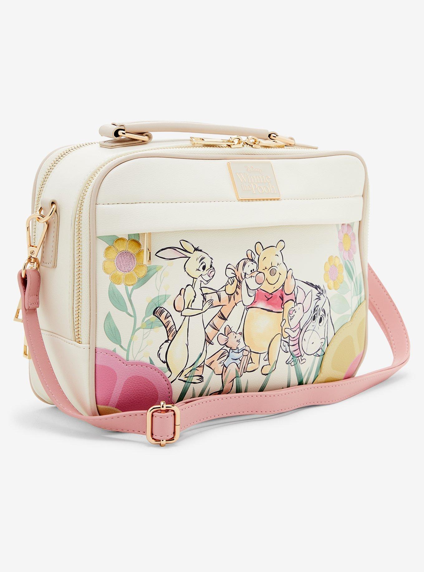 Disney Winnie the Pooh Pooh Bear and Friends Floral Crossbody Bag - BoxLunch Exclusive, , hi-res