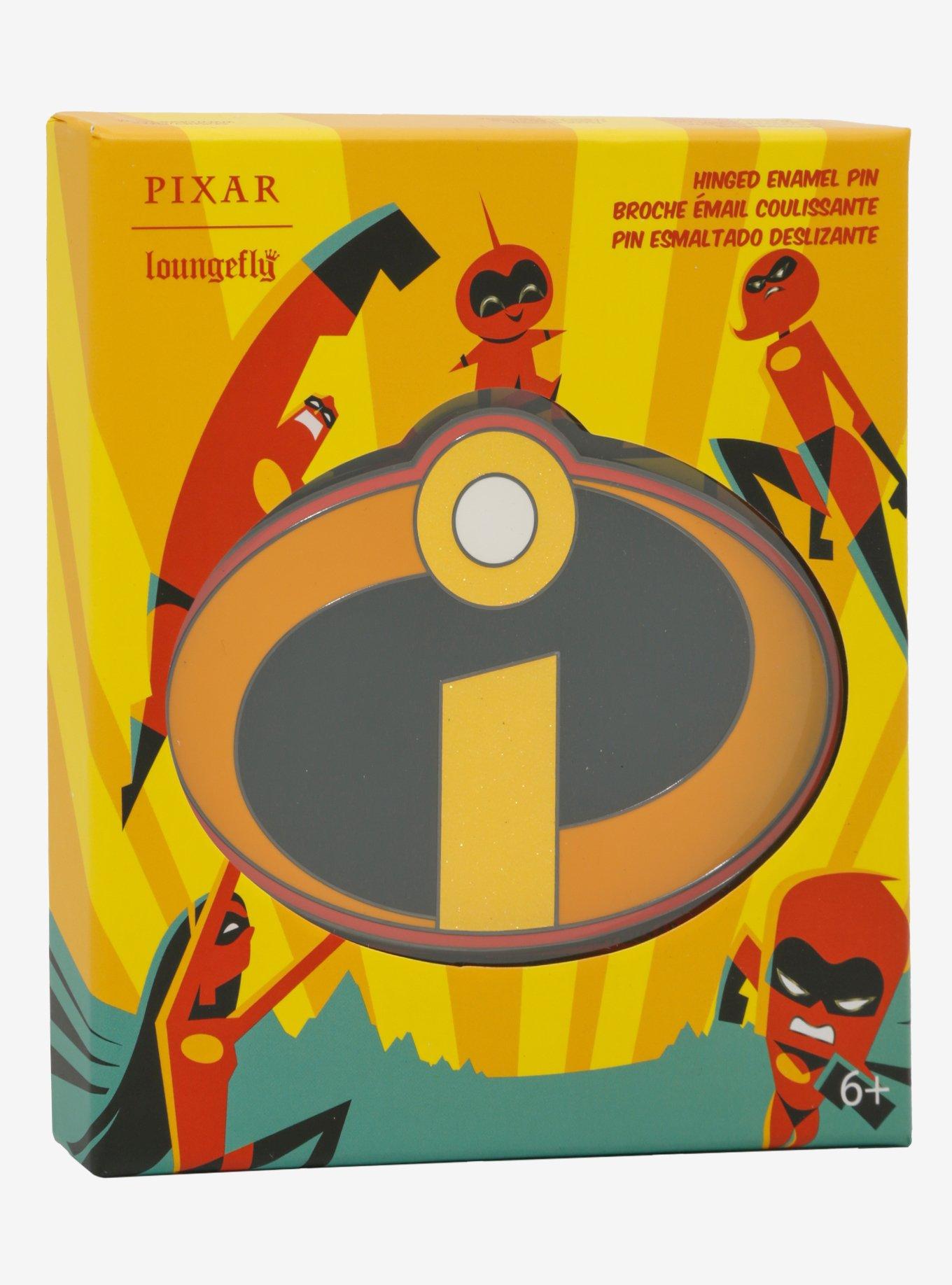 Loungefly Disney Pixar The Incredibles Hinge Enamel Pin, , alternate