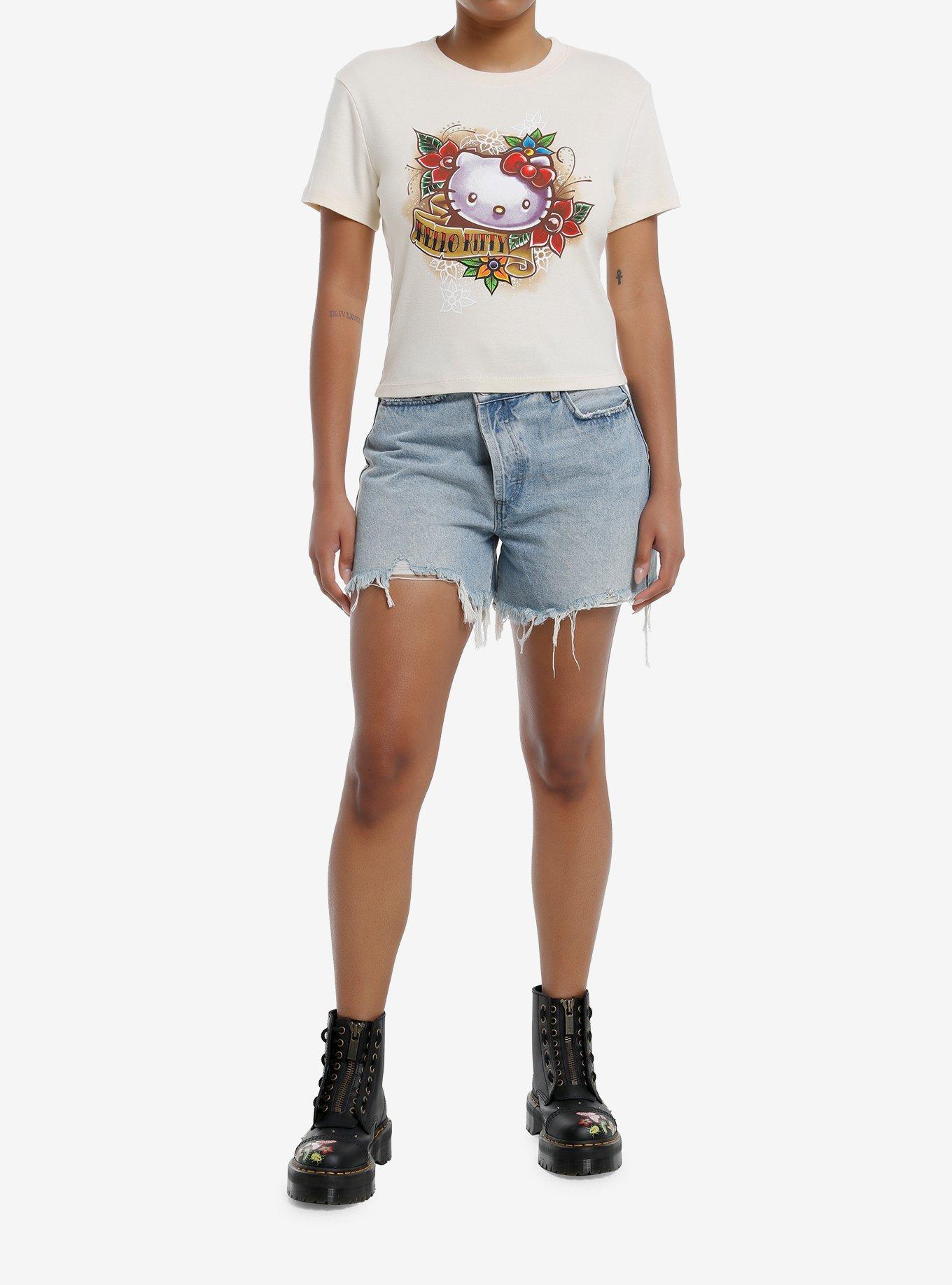 Hello Kitty Tattoo Girls Baby T-Shirt, MULTI, alternate
