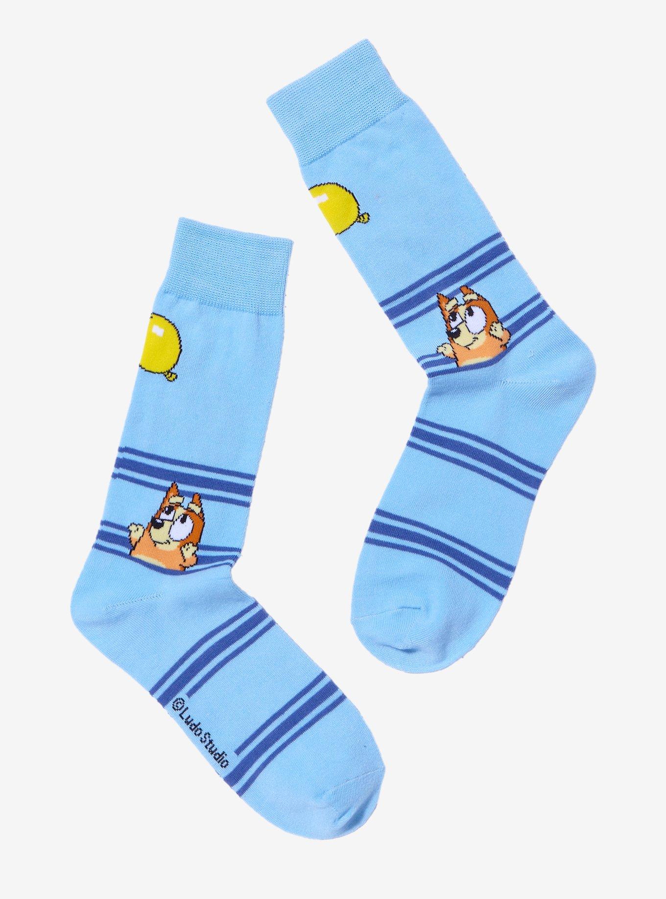 Bluey Keepy Uppy Expert Crew Socks