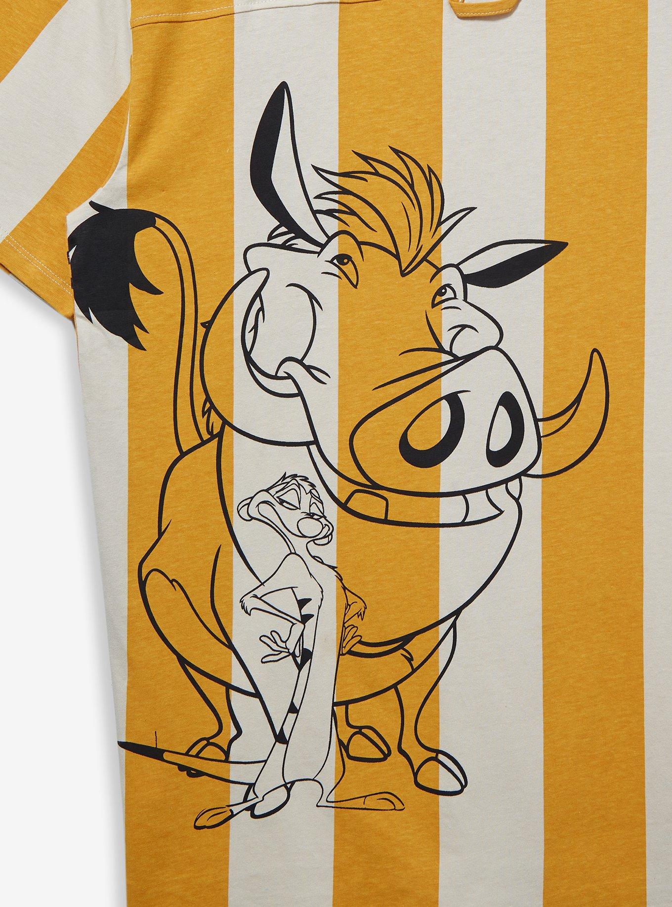 Disney The Lion King Simba Striped T-Shirt - BoxLunch Exclusive, STRIPE - MULTI, alternate