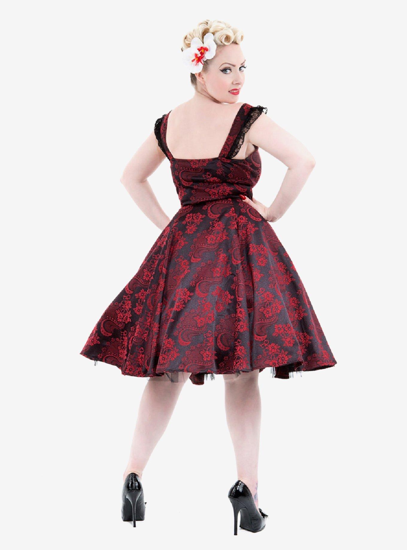 Red Byzantine Dress, , hi-res