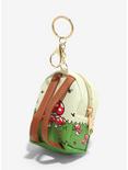 Frog & Mushroom Mini Backpack Keychain, , alternate