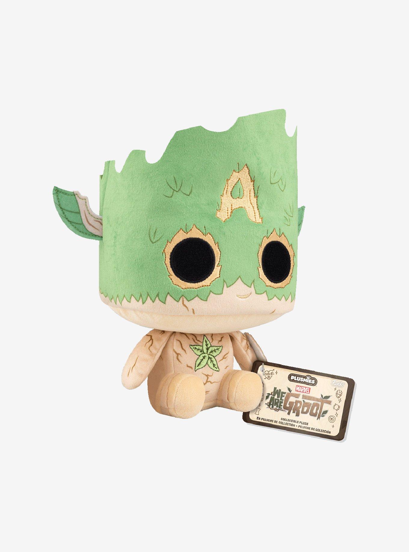 Funko Marvel We Are Groot Captain America Pop! Plush, , hi-res