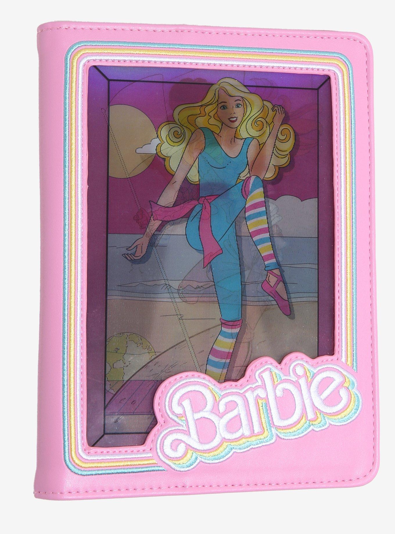 Loungefly Barbie Lenticular Faux Leather Notebook, , alternate