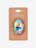 Disney Donald Duck Flower Portrait Enamel Pin — BoxLunch Exclusive, , alternate