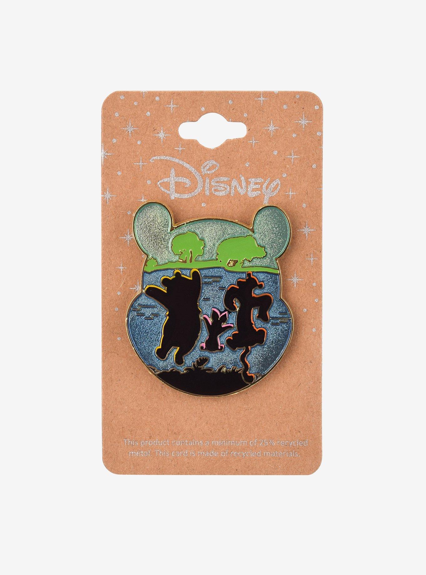 Disney Winnie the Pooh Silhouette River Enamel Pin — BoxLunch Exclusive