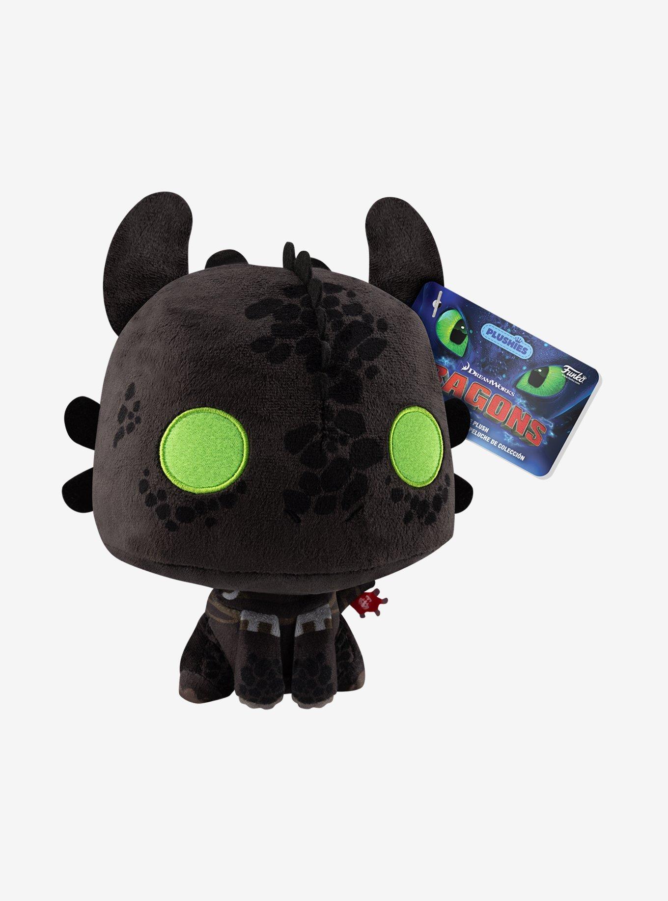 Funko DreamWorks How to Train Your Dragon Toothless 7 Inch Plush, , alternate