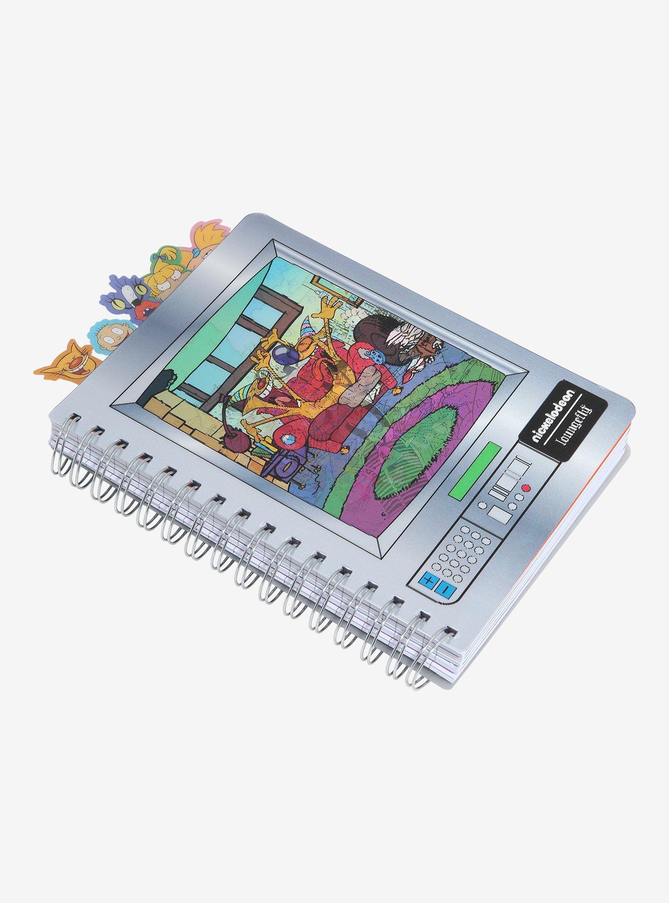 Loungefly Nickelodeon Retro TV Tab Journal, , alternate
