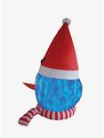 Snowman Head with Shimmer Light Inflatable Decor, , alternate
