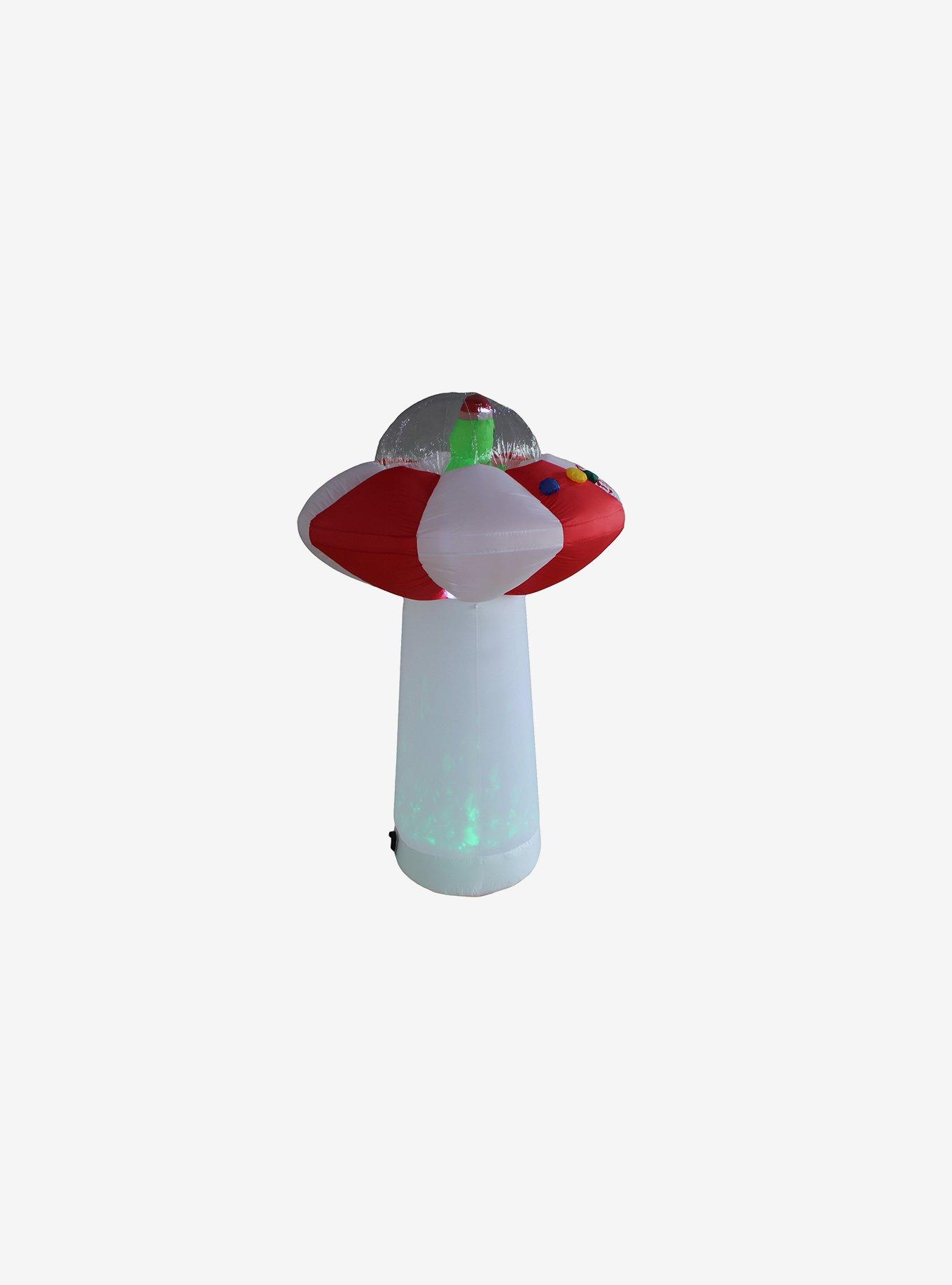 Star Dasher UFO with Tractor Beam Inflatable Decor, , hi-res