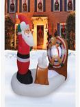 Animated Snowball Fight Inflatable Decor, , alternate