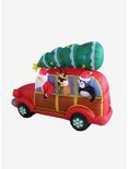 Santa's Christmas Woody Inflatable Decor, , alternate