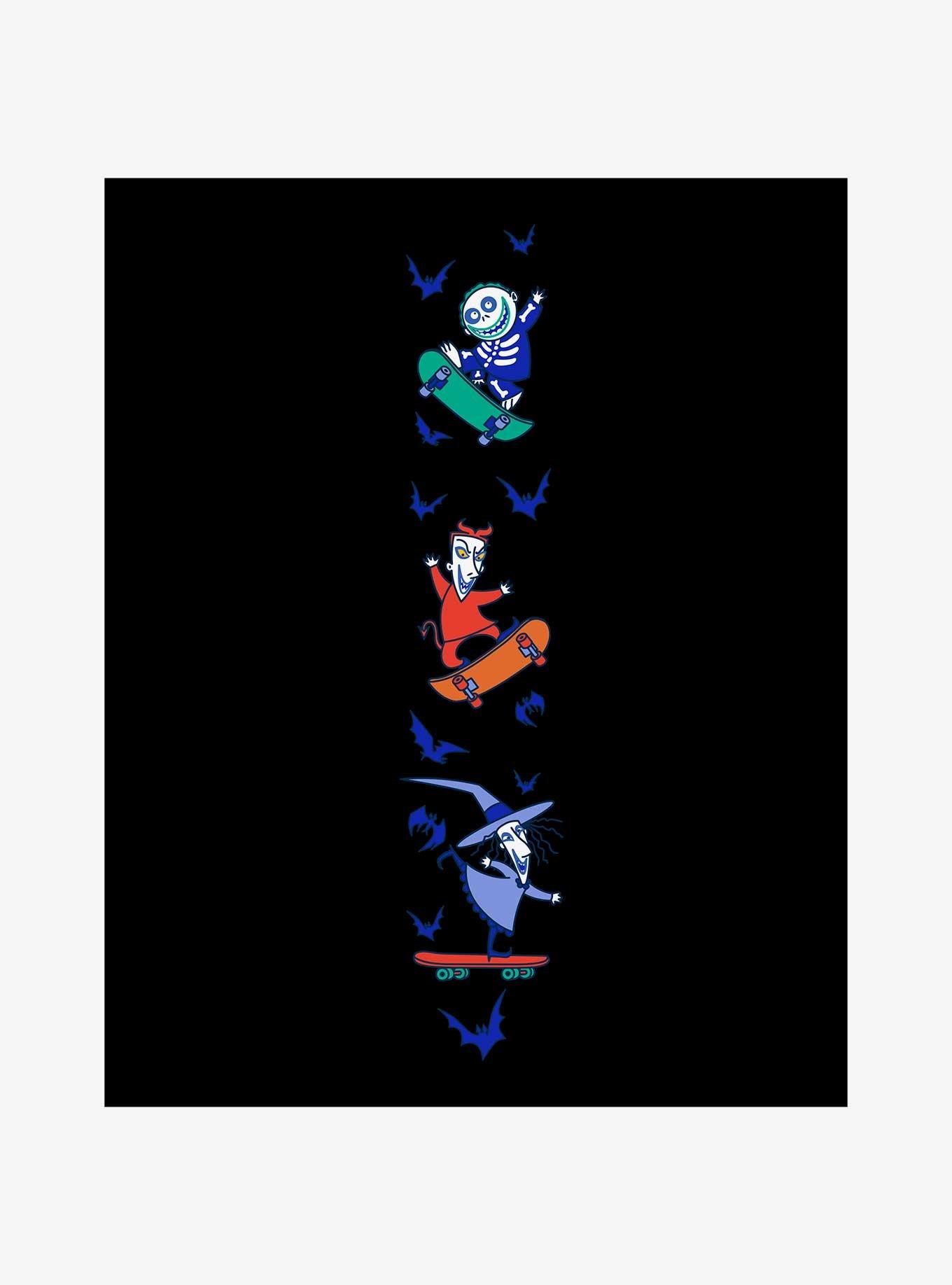 Disney The Nightmare Before Christmas Skateboarding Lock Shock and Barrel Jogger Sweatpants, , hi-res