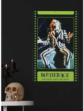 Beetlejuice Trading Card Metal Sign, , hi-res