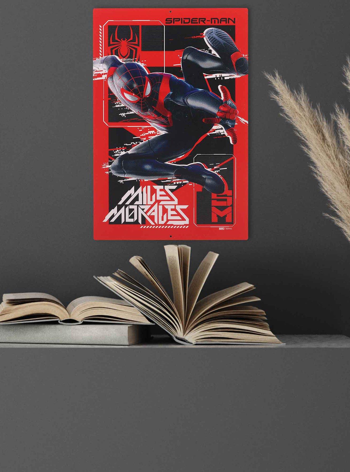 Marvel Spider-Man Miles Morales Metal Sign, , alternate