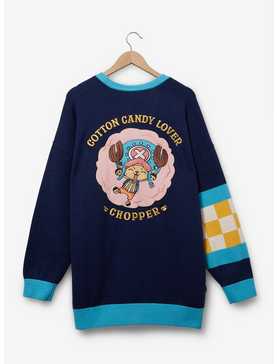 One Piece Chopper Cotton Candy Women's Plus Size Cardigan — BoxLunch Exclusive, , hi-res