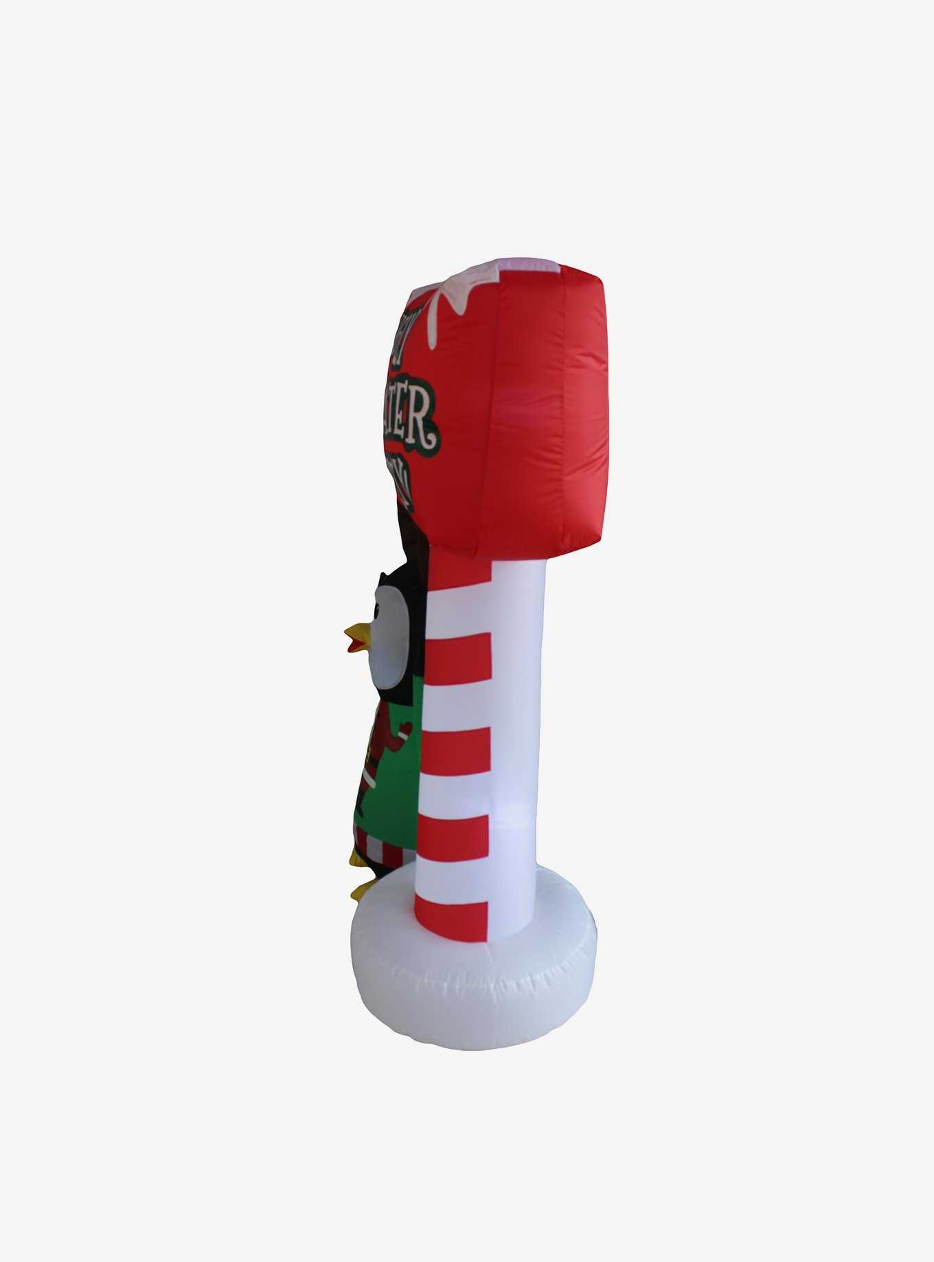 Ugly Sweater Party Penguin Inflatable Decor, , hi-res