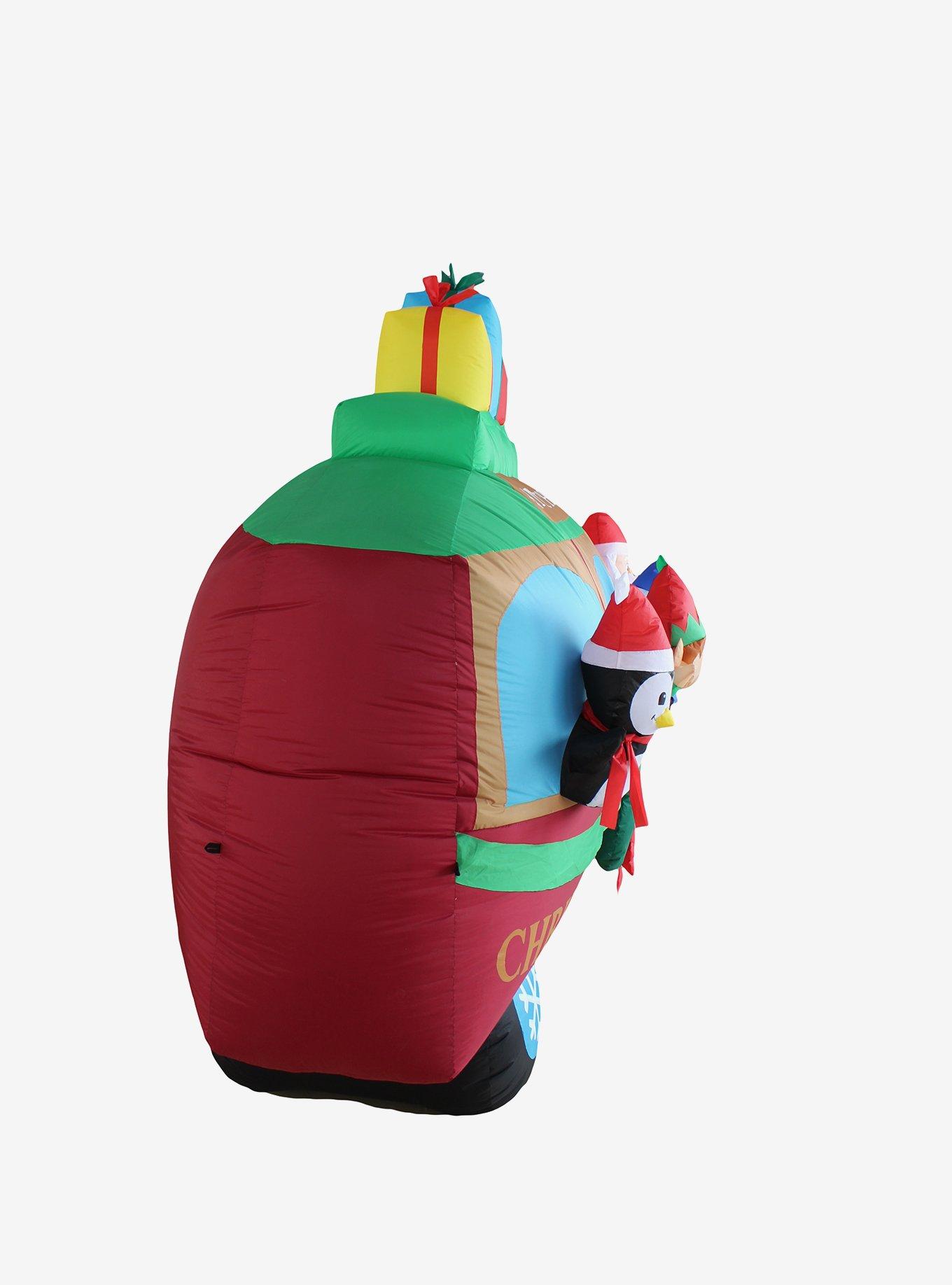 Christmas Caboose Inflatable Decor, , alternate