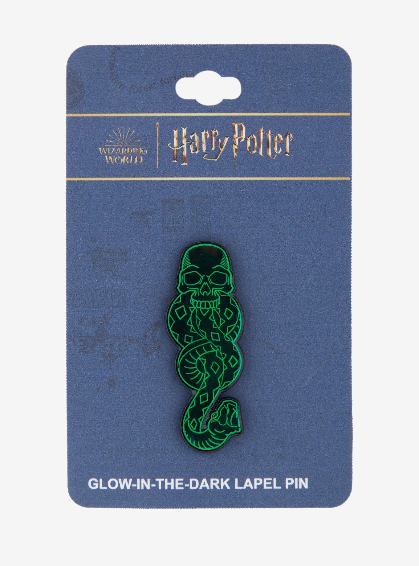 Harry Potter Dark Mark Glow-in-the-Dark Enamel Pin, , alternate