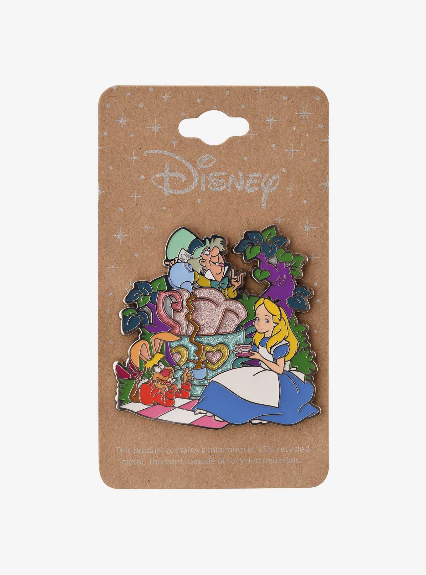 Disney Alice in Wonderland Alice Tea Party Enamel Pin — BoxLunch Exclusive, , hi-res