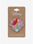 Disney The Little Mermaid Ariel Swimming Shell Frame Enamel Pin — BoxLunch Exclusive, , alternate
