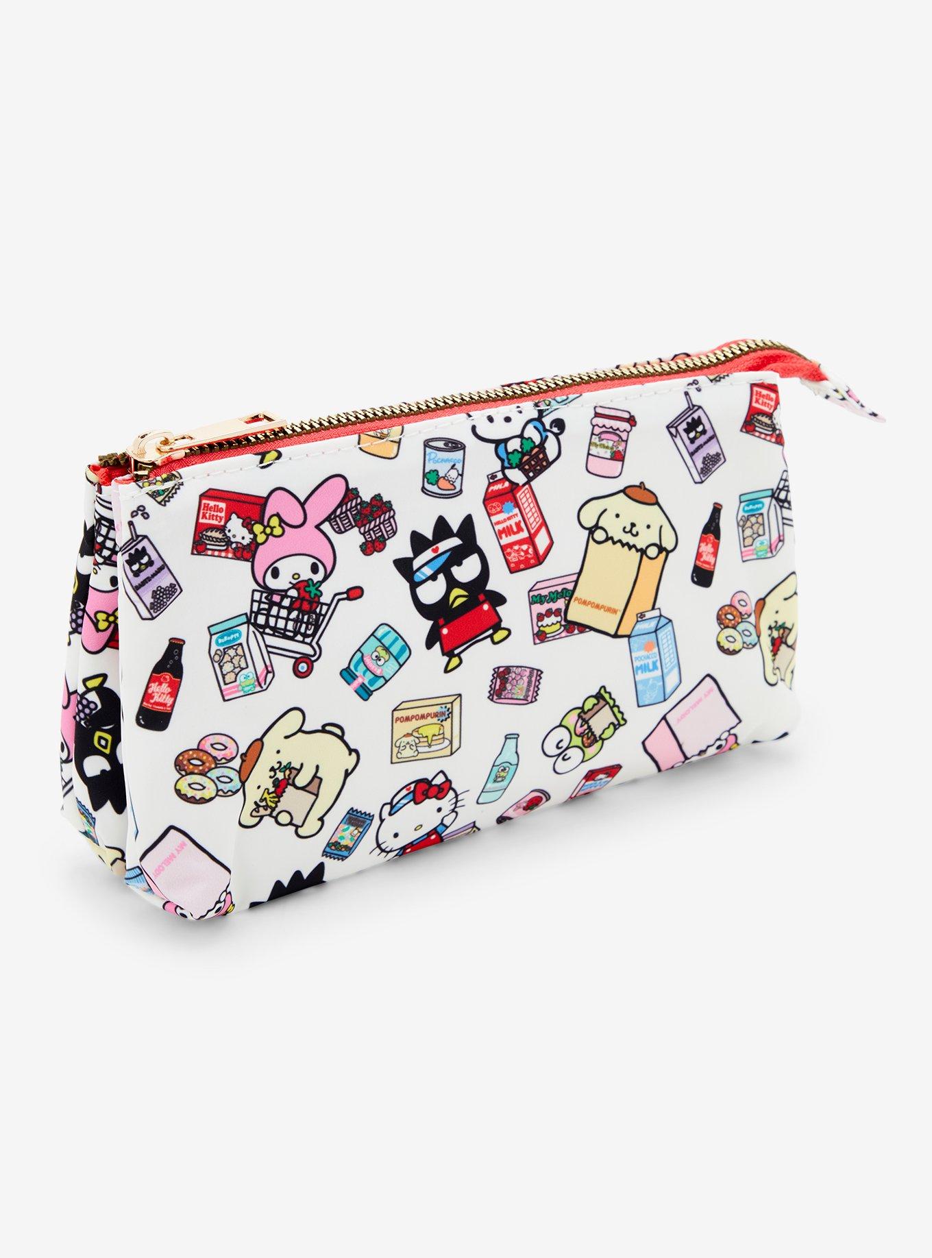 Sanrio Hello Kitty and Friends Kawaii Mart Allover Print Makeup Bag - BoxLunch Exclusive