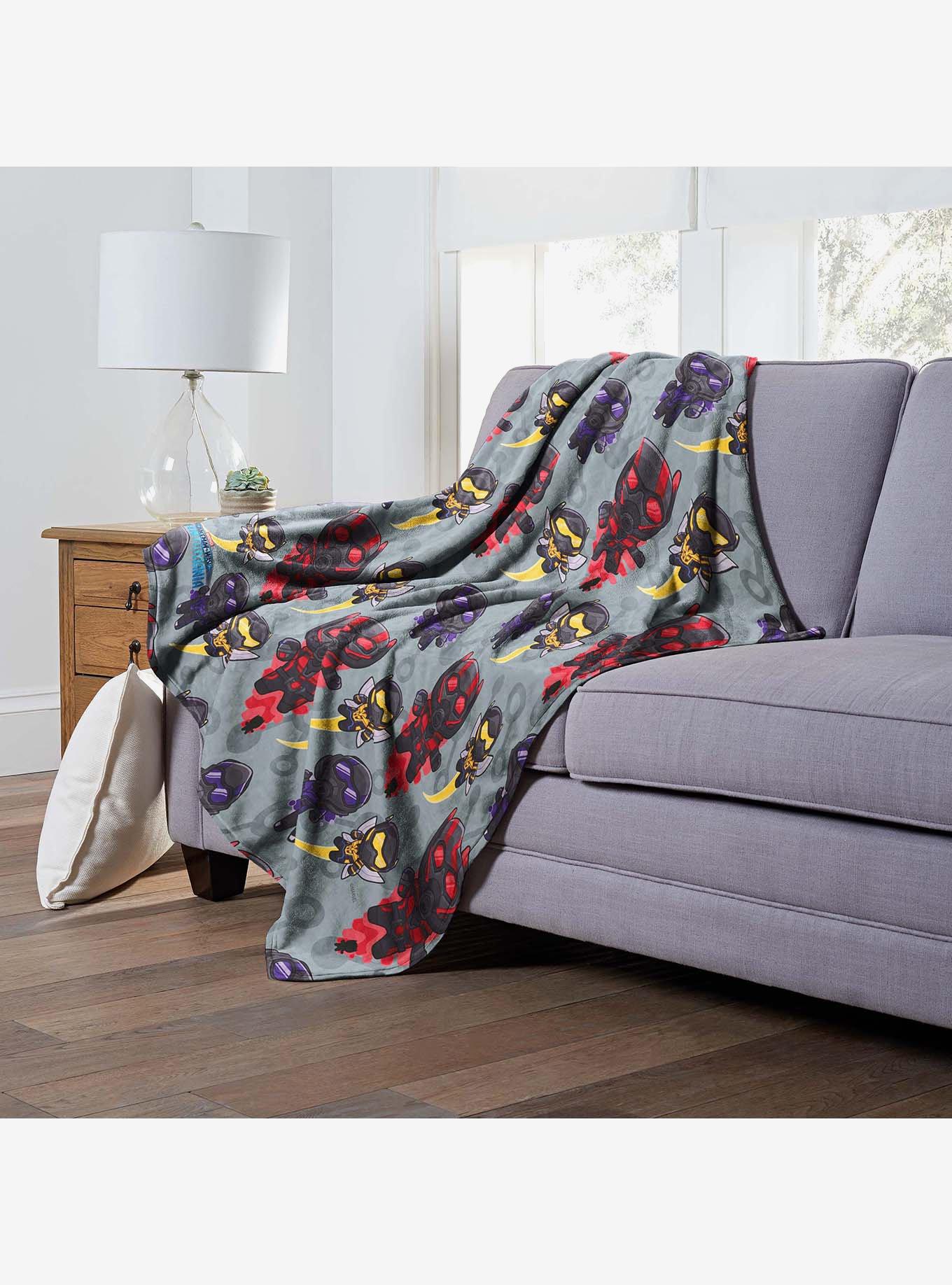 Marvel Ant-Man Quantumania Chibi Team Silk Touch Throw Blanket, , alternate