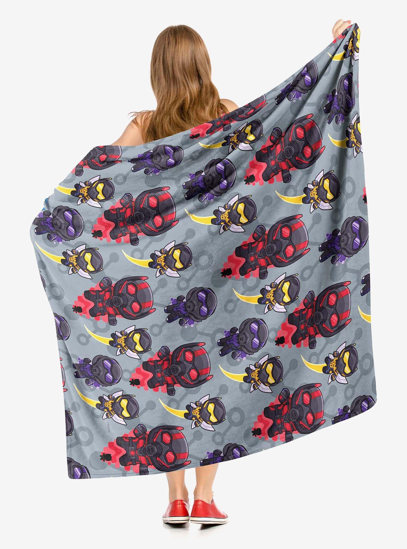 Marvel Ant-Man Quantumania Chibi Team Silk Touch Throw Blanket, , alternate