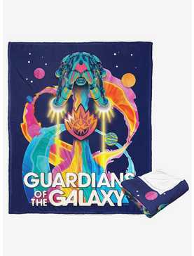 Marvel Guardians of the Galaxy: Vol. 3 Psychedelic Space Ship Silk Touch Throw Blanket, , hi-res