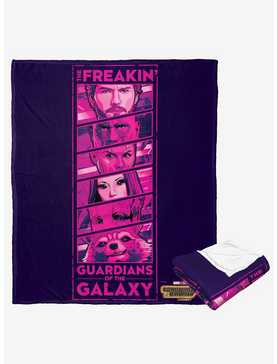 Marvel Guardians of the Galaxy: Vol. 3 The Freakin Guardians Silk Touch Throw Blanket, , hi-res
