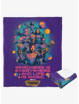 Marvel Guardians of the Galaxy: Vol. 3 Weirdness Is Everywhere Silk Touch Throw Blanket, , hi-res