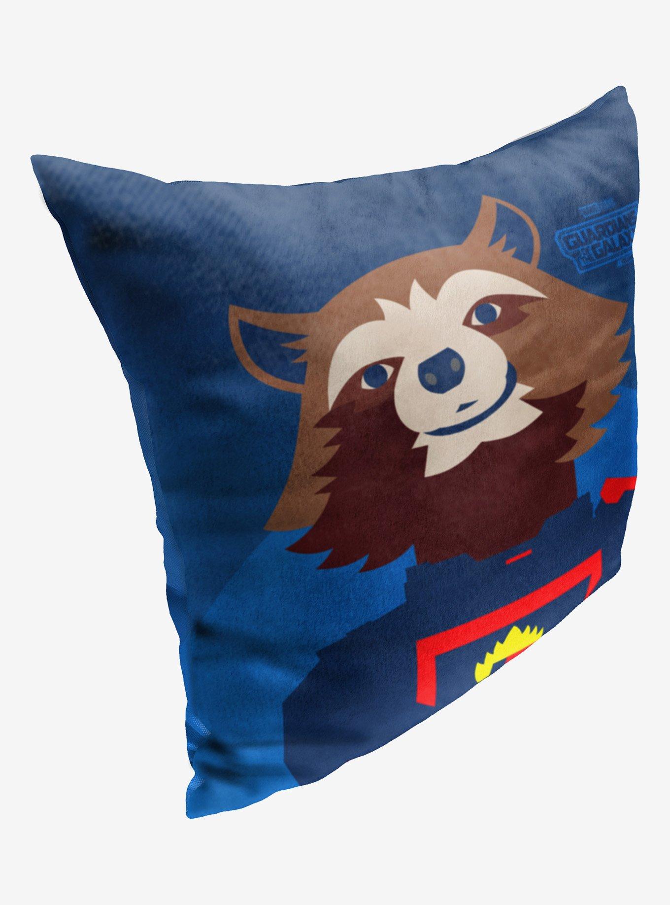 Marvel Guardians of the Galaxy: Vol. 3 Rocket Printed Throw Pillow, , hi-res