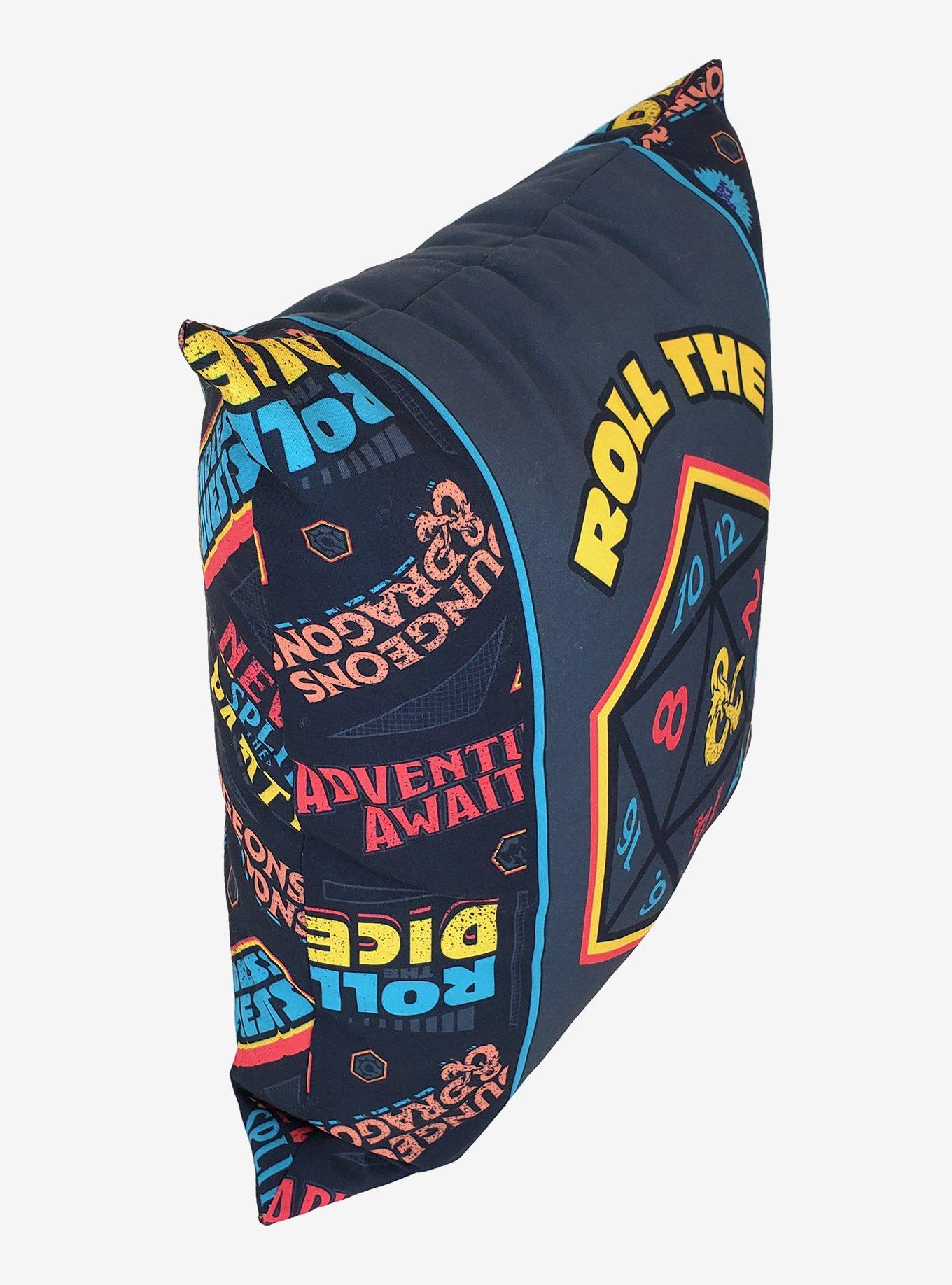 Dungeons & Dragons Roll The Dice Pillow, , hi-res