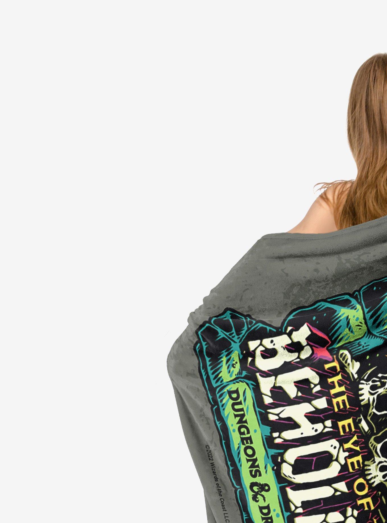 Dungeons & Dragons Beholders Sight Silk Touch Throw Blanket, , alternate
