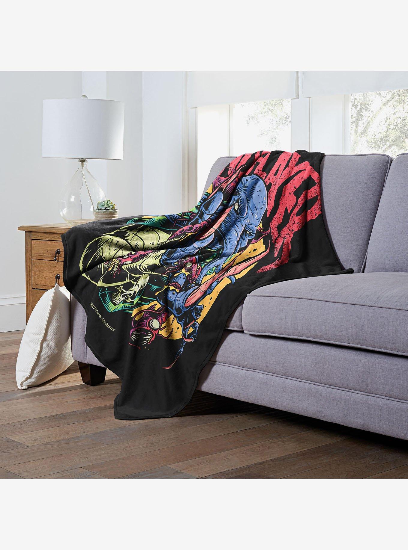 Dungeons & Dragons Mind Flayer Silk Touch Throw Blanket, , alternate