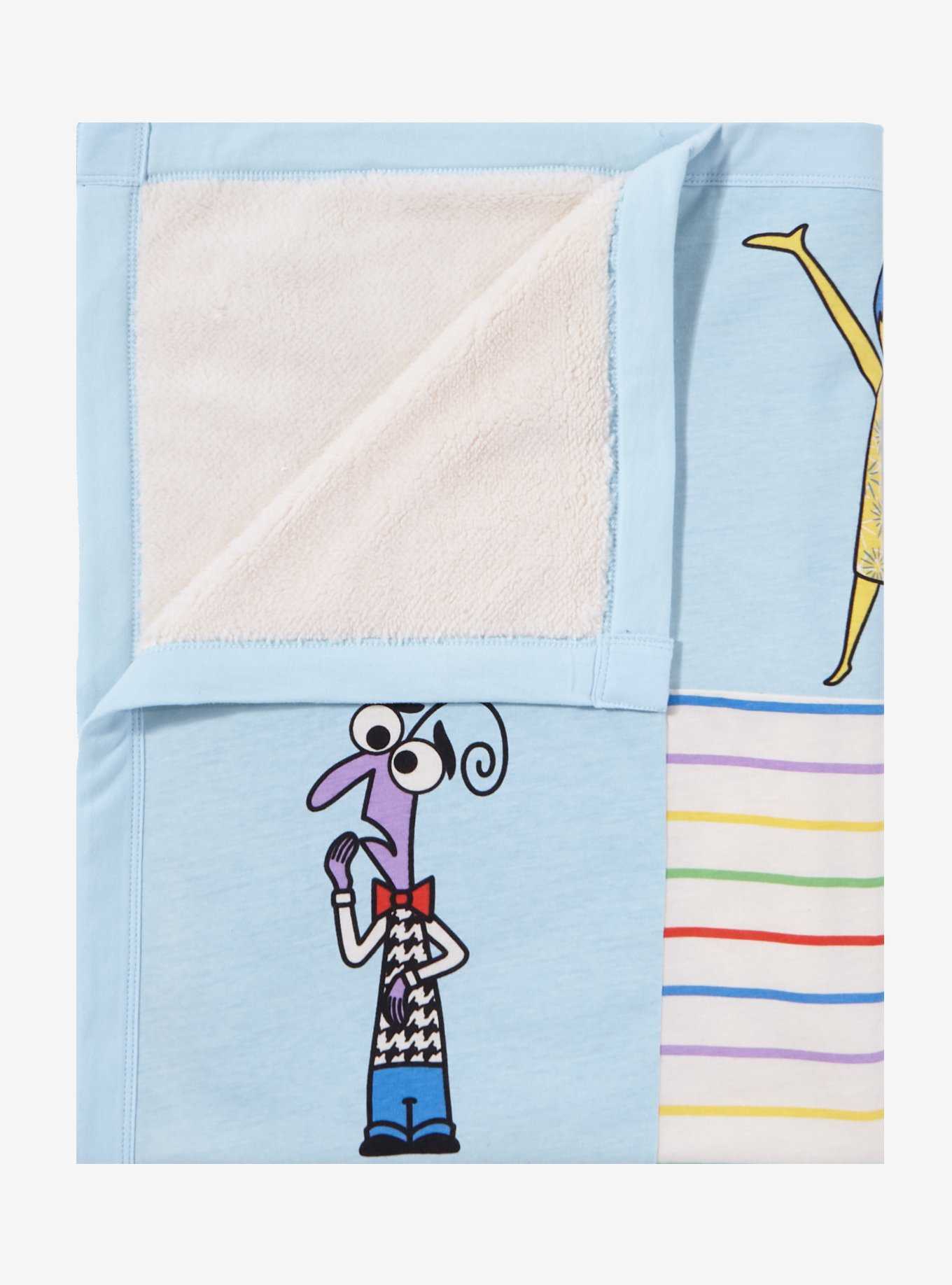 Disney Pixar Inside Out Emotions Quilted Baby Blanket — BoxLunch Exclusive, , hi-res